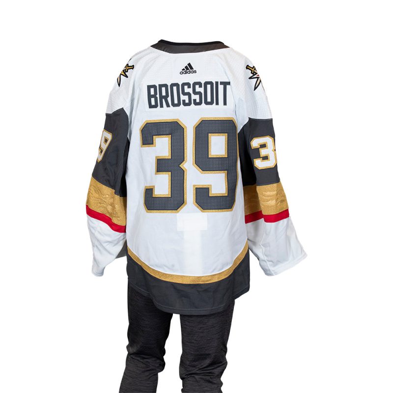 39 laurent brossoit game issued stanley cup final away jersey sc136 139