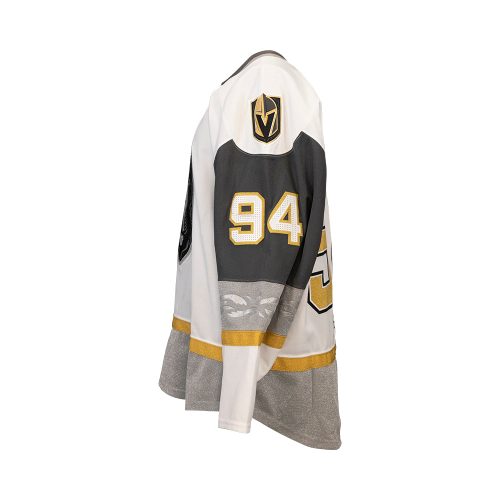 94 brayden pachal game worn signed white jersey 692