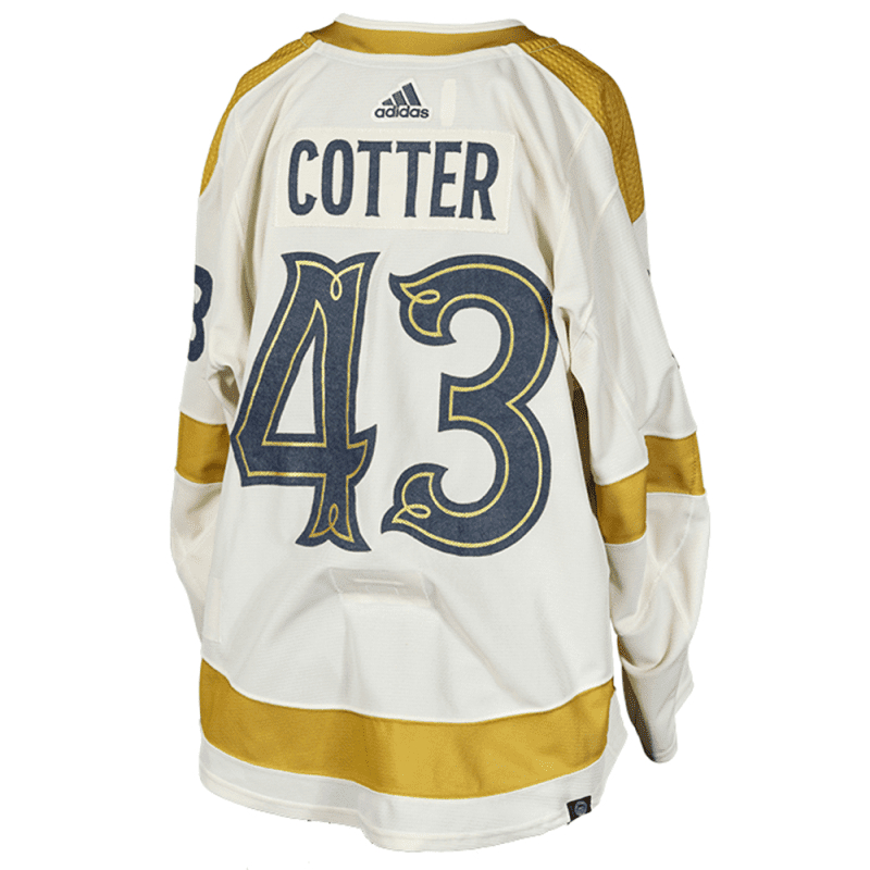 game issued 43 paul cotter winter classic jersey 16771 941