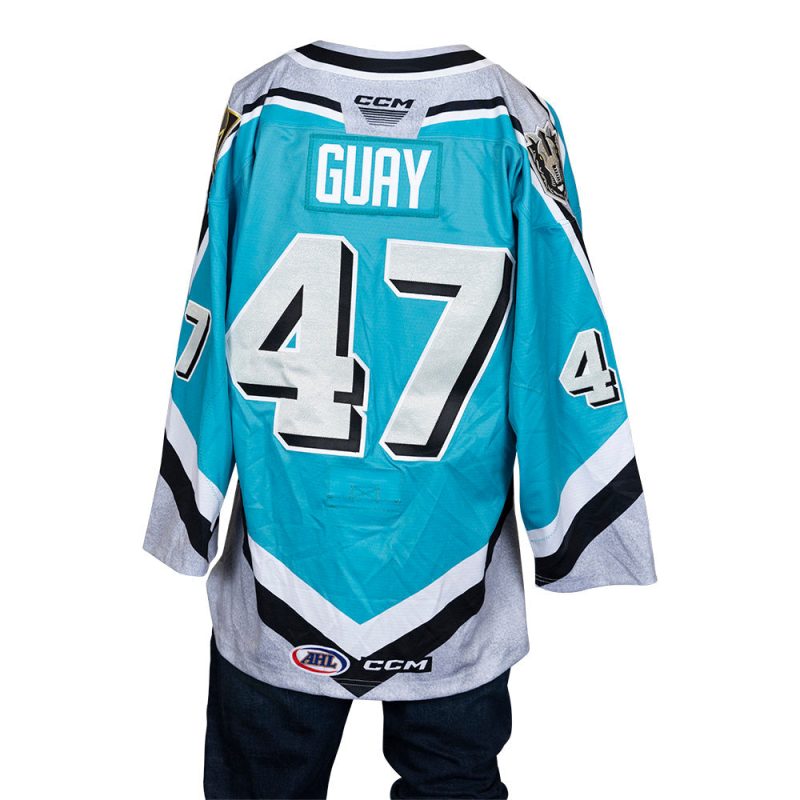 game issued 47 patrick guay 2023 2024 thunder knight jersey 357 654