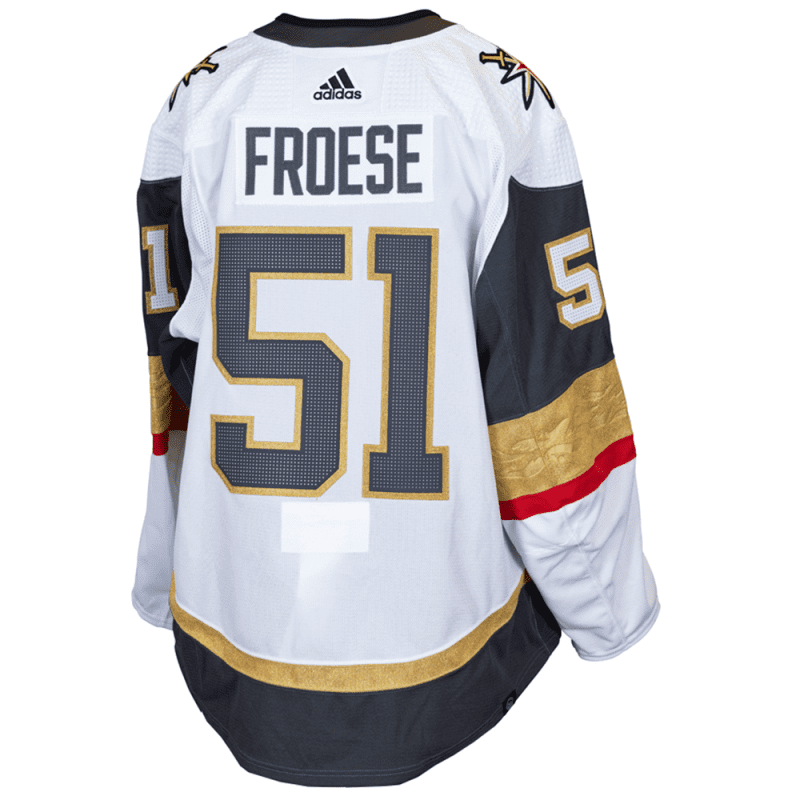 game issued 51 byron froese 2023 2024 stanley cup playoff jersey 16873 972