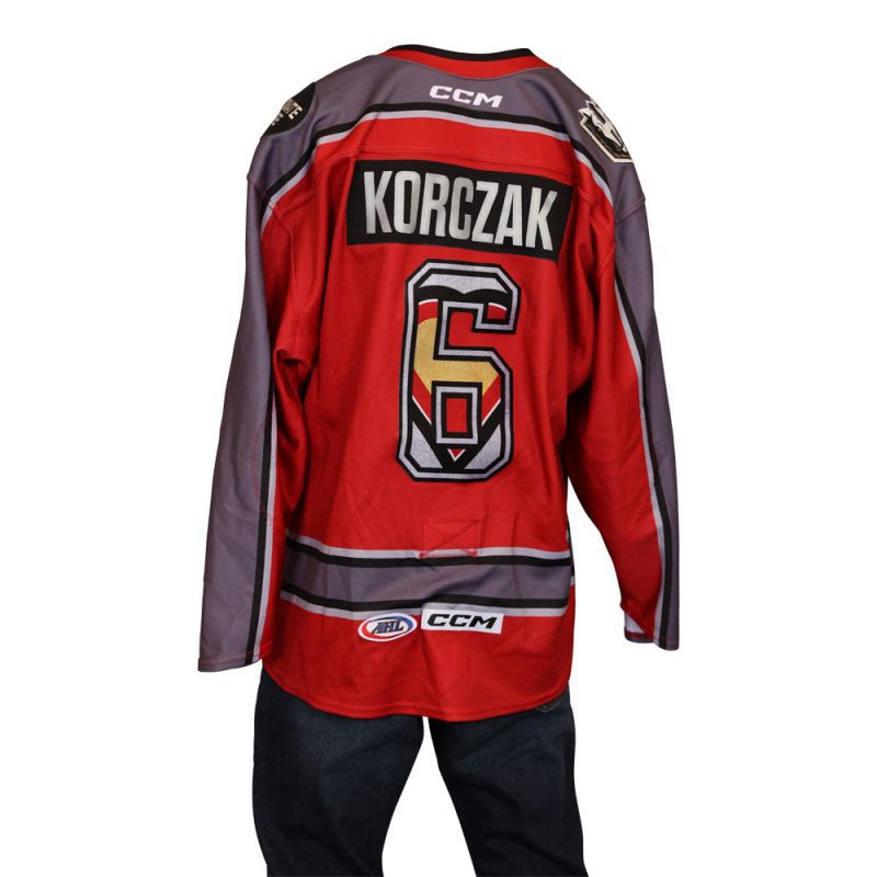 game issued 6 kaedan korczak 2022 2023 donate life jersey 286 308