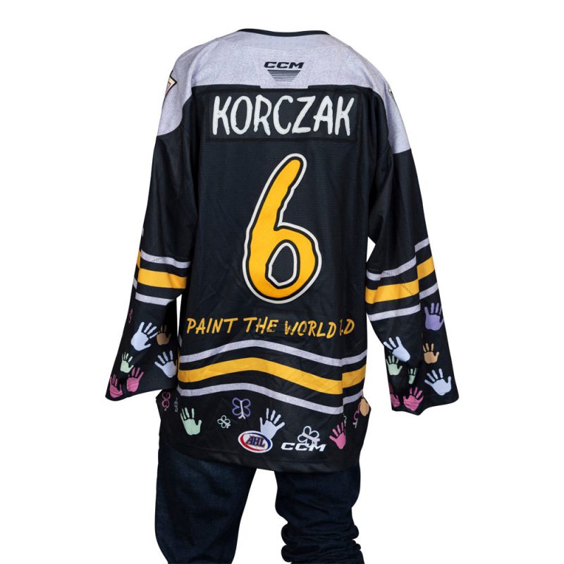 game issued 6 kaedan korczak 2023 2024 ccsd jersey 373 472