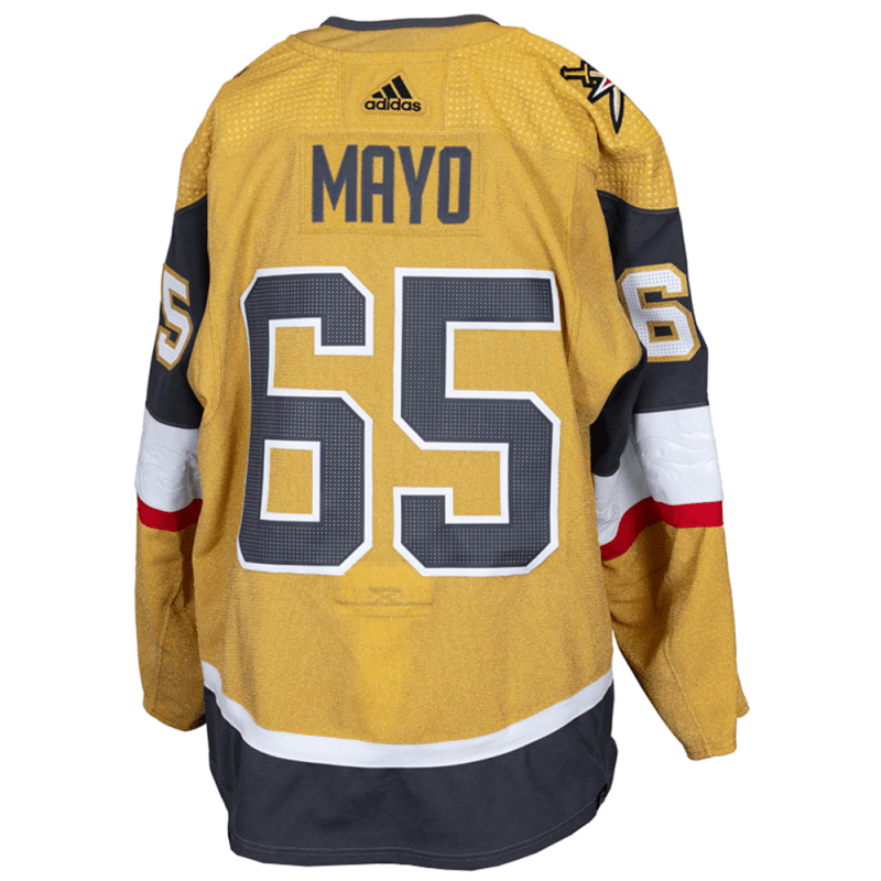 game issued 65 dysin mayo 2023 2024 stanley cup playoff jersey 16829 428