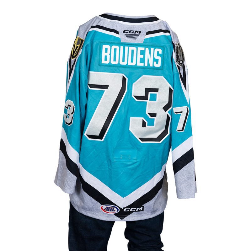 game issued 73 matt boudens 2023 2024 thunder knight jersey 351 746