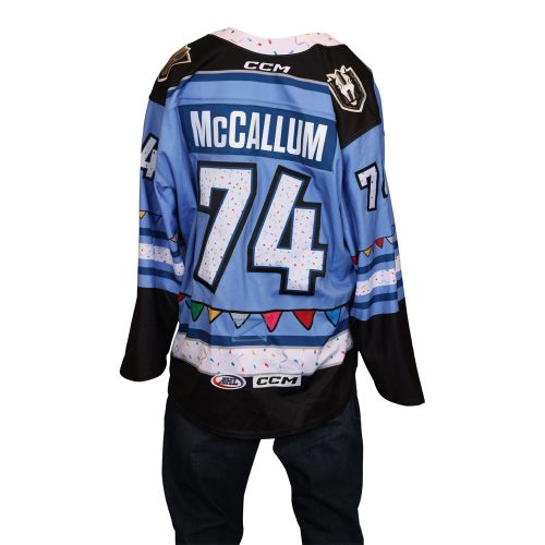 game issued 74 lynden mccollum 2022 2023 luckys birthday bash jersey 302 426