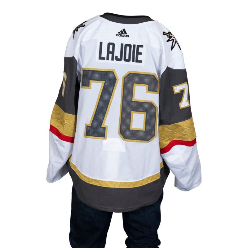 game issued 76 marc lajoie 2021 2022 preseason set 17046 jersey 627