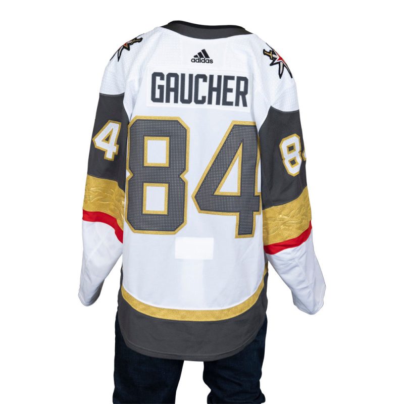 game issued 84 jacob gaucher 2021 2022 preseason set 17043 jersey 357