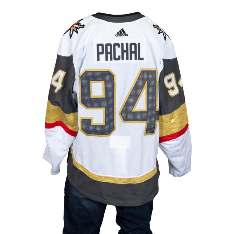 game issued 94 brayden pachal 2021 2022 preseason set 17048 jersey 784