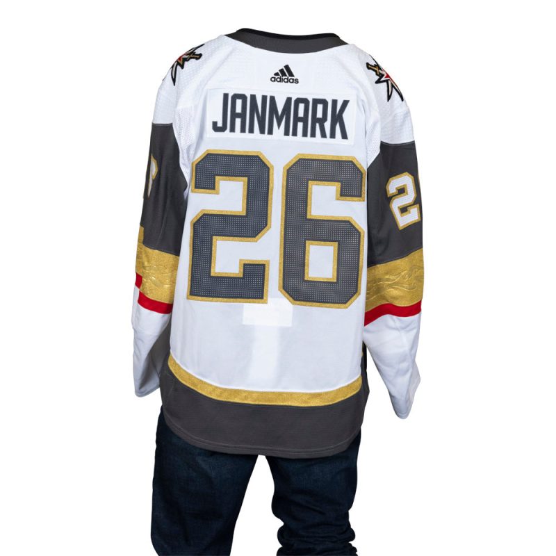 game worn 26 mattias janmark 2021 2022 preseason set 17027 jersey 732