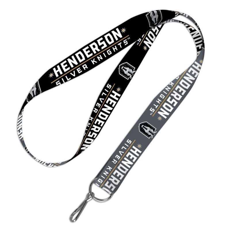 henderson silver knights lanyard keychain 418