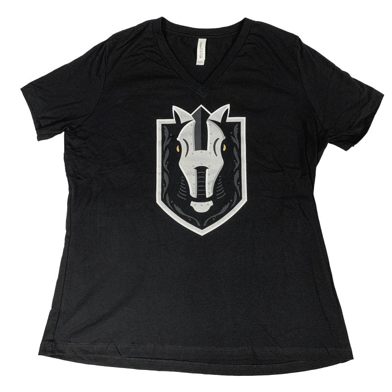 henderson silver knights womens primary logo tee shirt 455