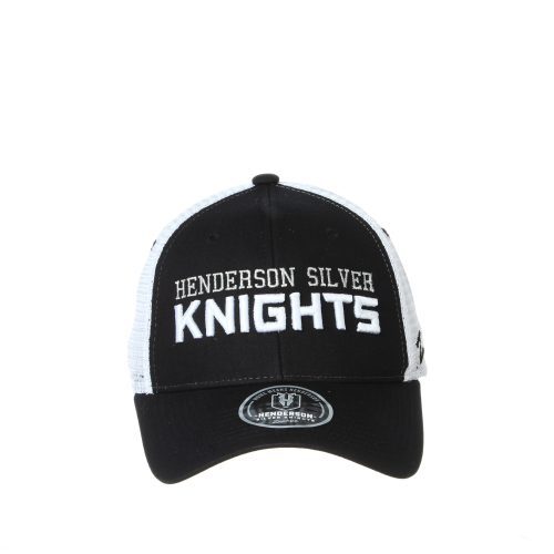 henderson silver knights zephyr upfront trucker cap headwear 805