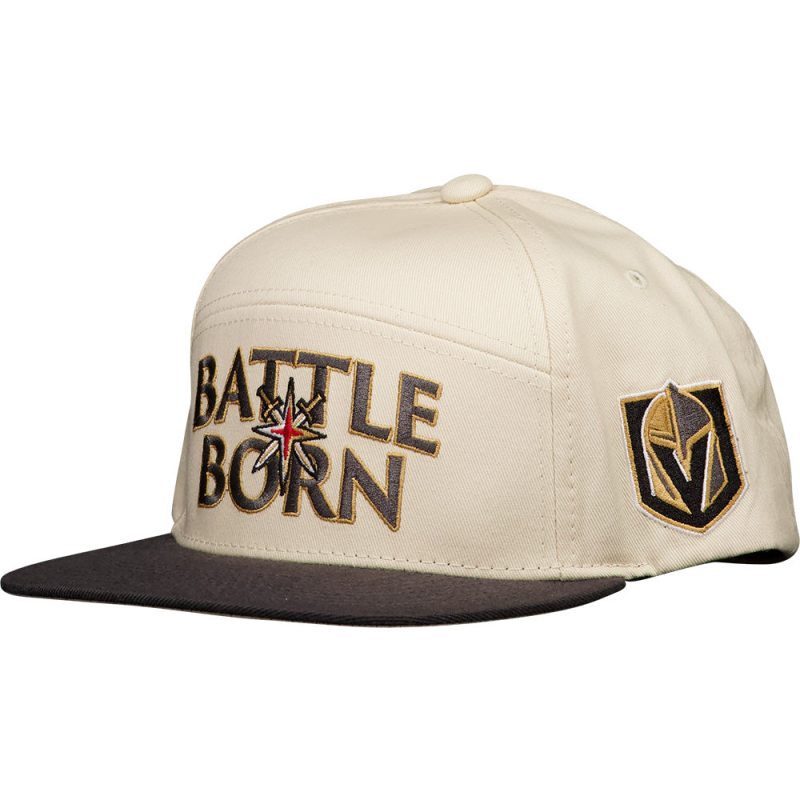 vegas golden knights battle born snapback stone osfm headwear 470