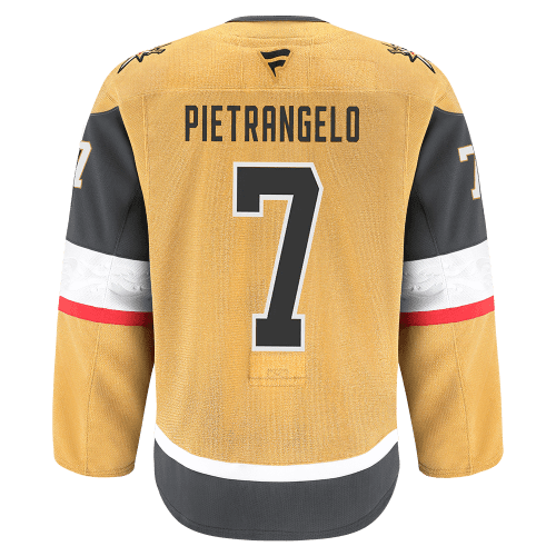 vegas golden knights fanatics authentic pro alex pietrangelo jersey 730