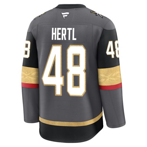 Vegas Golden Knights merchandise featuring Tomas Hertl jersey with number 48 on back