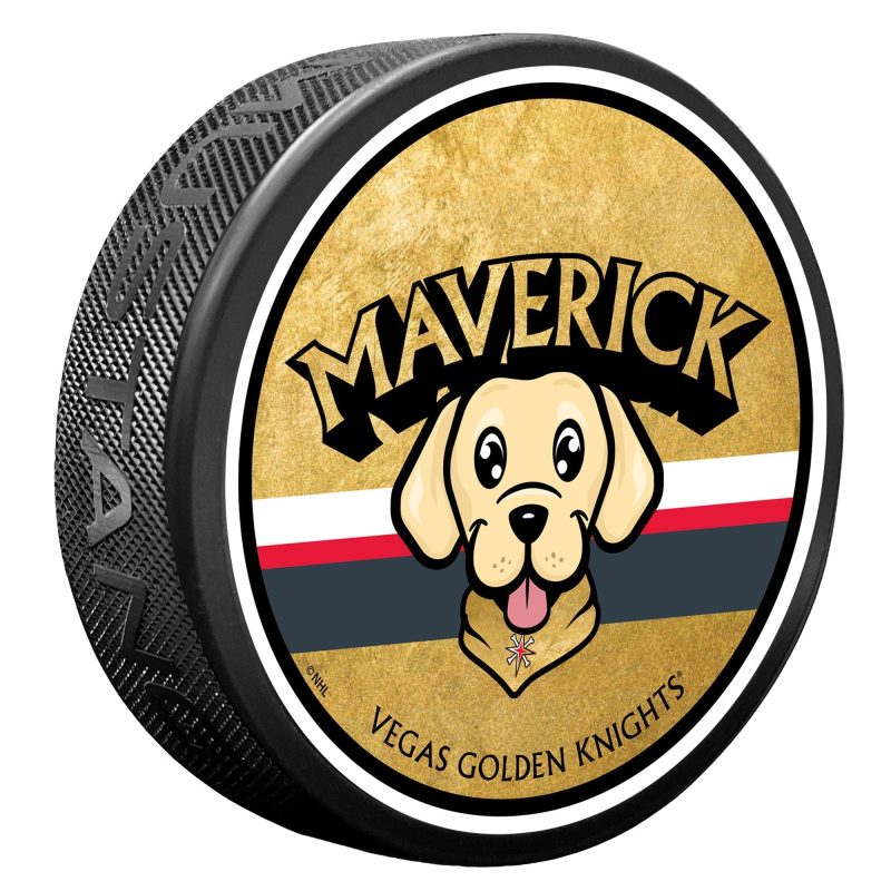 vegas golden knights maverick team dog puck each 630