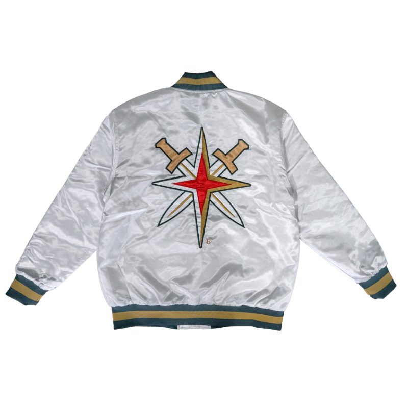 vegas golden knights primary satin jacket outerwear 131