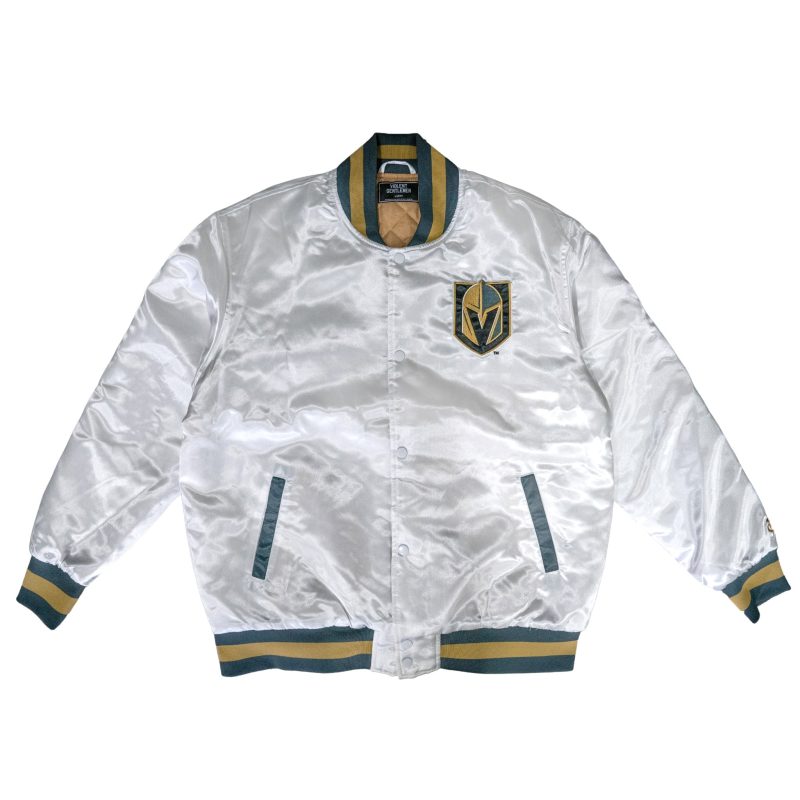 vegas golden knights primary satin jacket outerwear 622