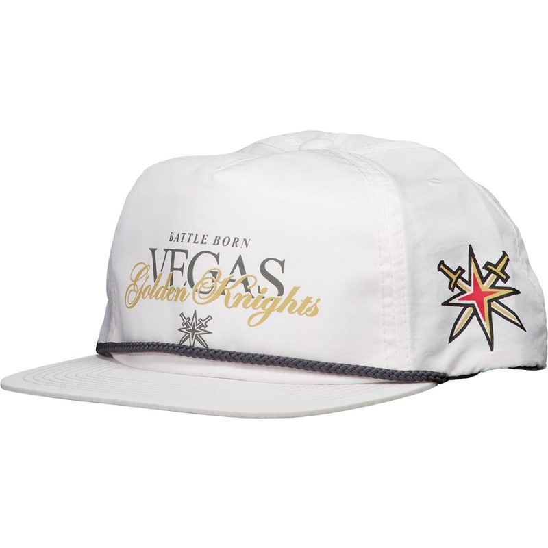 vegas golden knights script snapback headwear 226