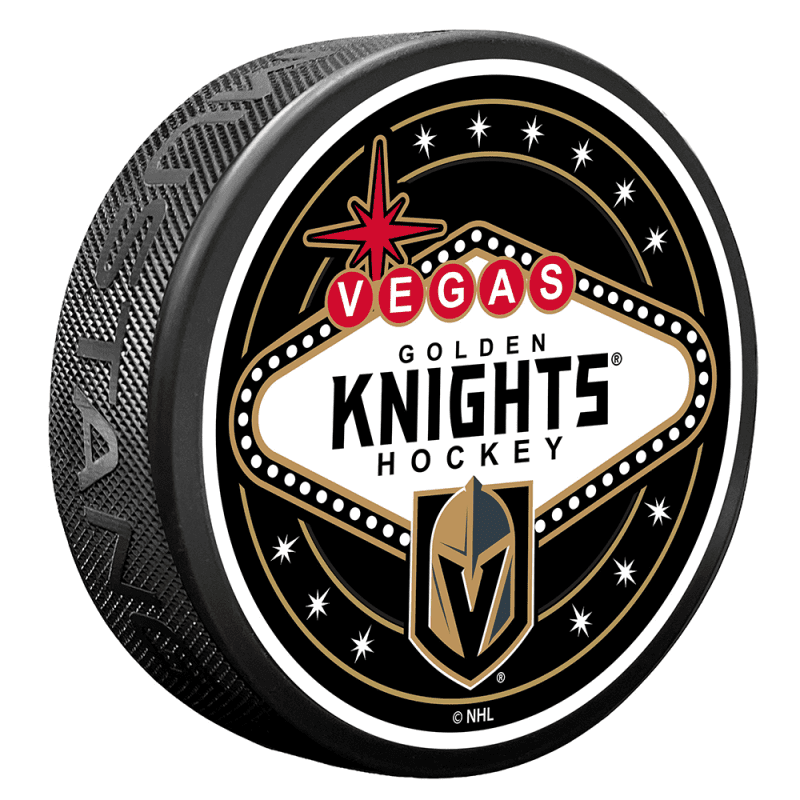 vegas golden knights sign puck team each 489