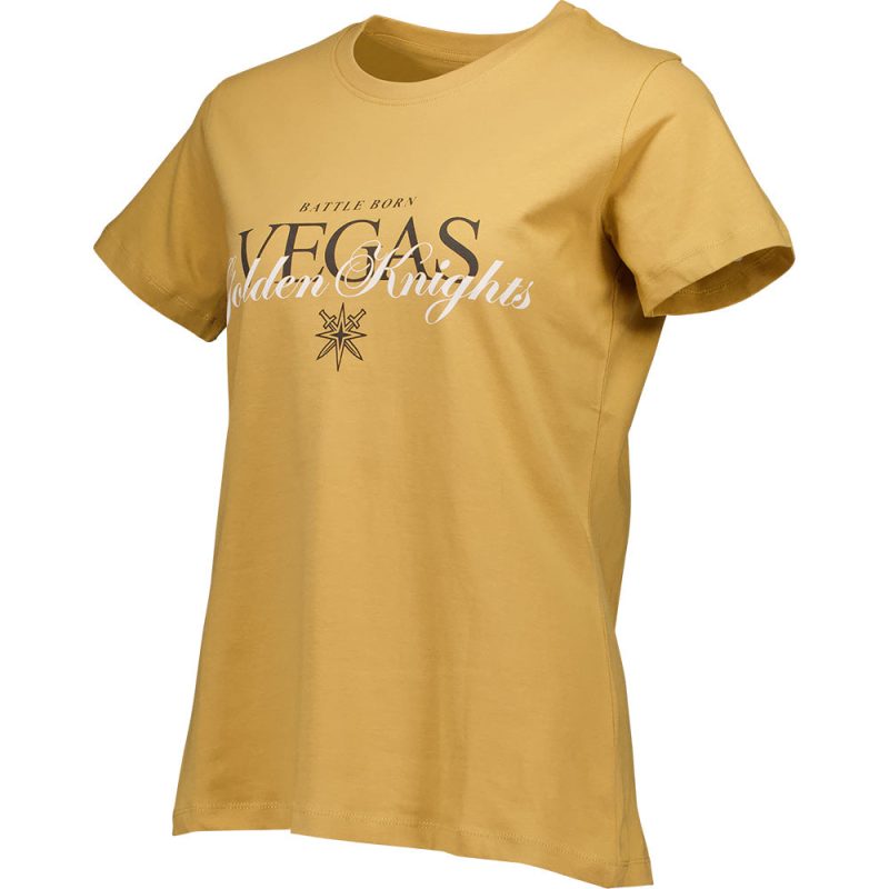 vegas golden knights womens battle born script tee shirt 623