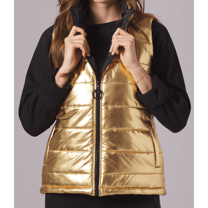 vegas golden knights womens puffer vest outerwear 429