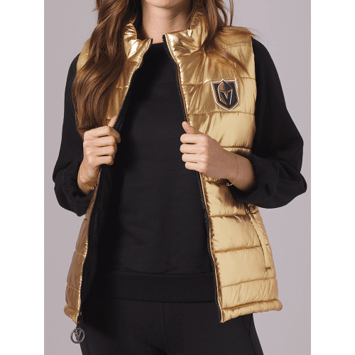 vegas golden knights womens puffer vest outerwear 583