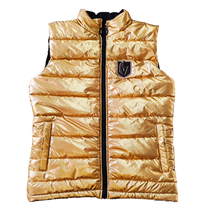 vegas golden knights womens puffer vest outerwear 622