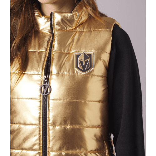 vegas golden knights womens puffer vest outerwear 985