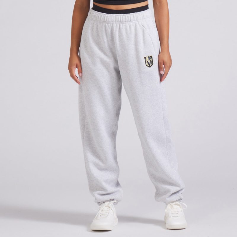 vegas golden knights womens scuba mid rise oversized jogger bottoms 364