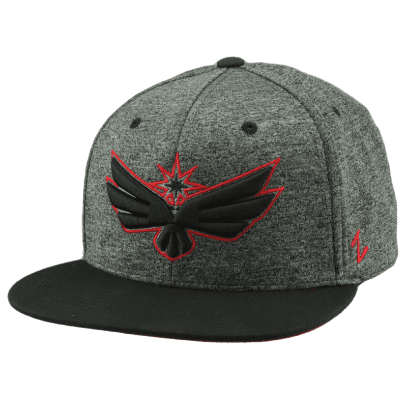 vegas knight hawks el dorado cap black red osfm headwear 473