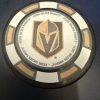 VGK ING Puck Poker Chip Primary - BLACK / OSFA